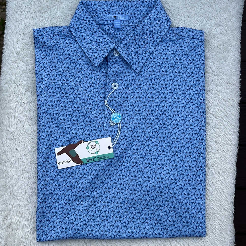 GENTEAL Men’s brrr golf performance polo